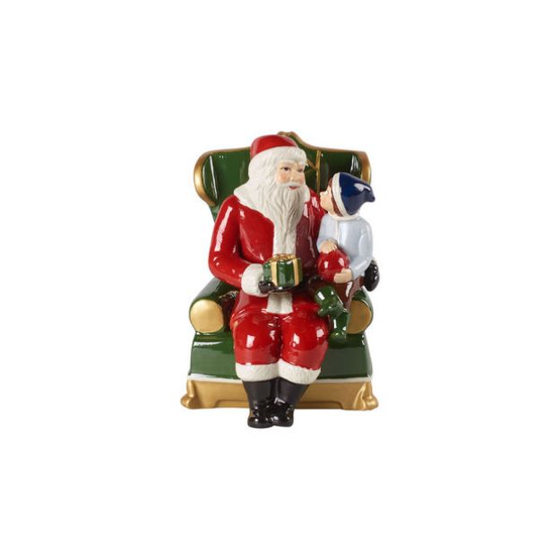 Immagine di Babbo Natale su poltrona Christmas Toys