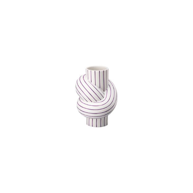 Immagine di Vaso 12 cm Node Stripes Plum