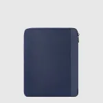 Immagine di Portablocco in tessuto riciclato e pelle con scomparto per iPad®Pro 12,9"